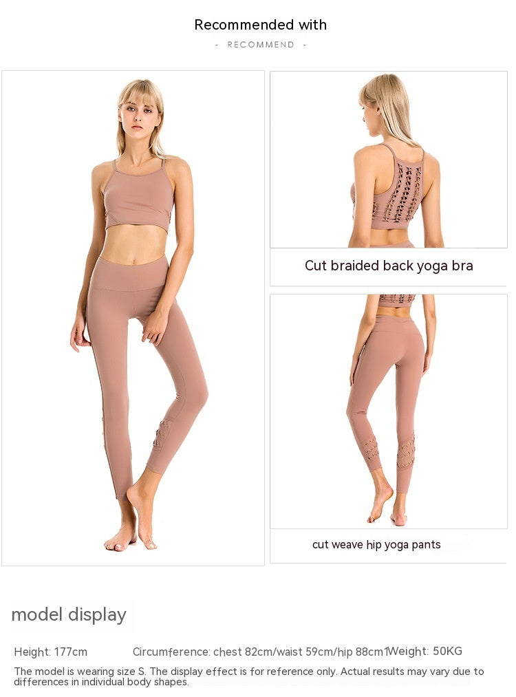 Professional Women’s Yoga Suit – Quick-Dry Comfort with Elegant Cut Detailing