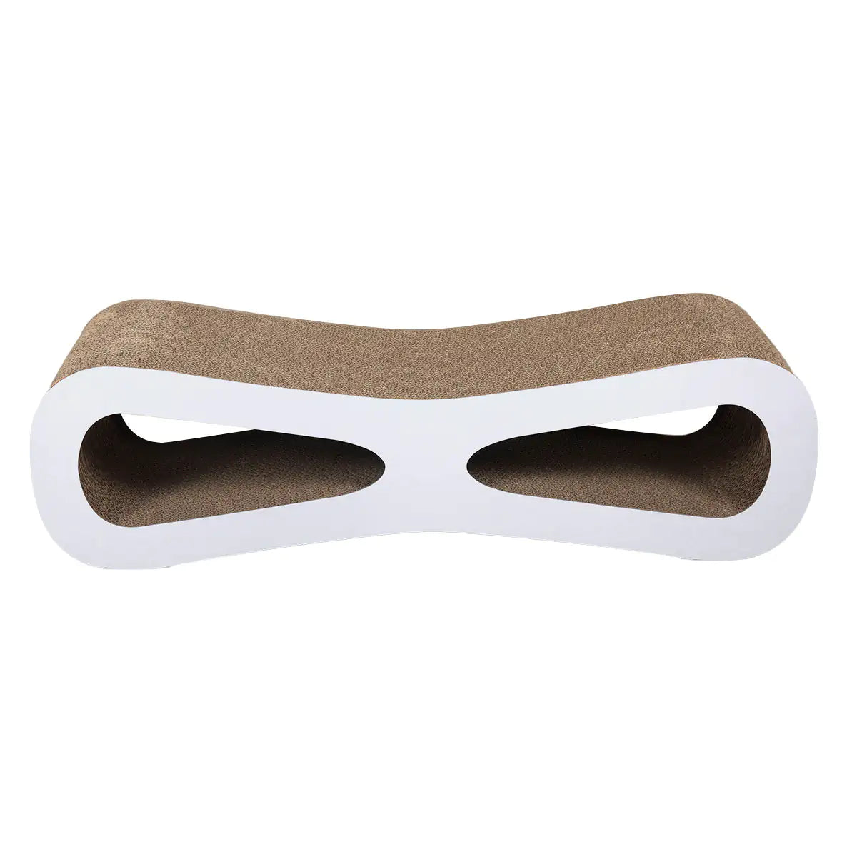 Cat Scratch Board & Lounge – Durable BC Corrugated Cardboard Scratcher with Catnip