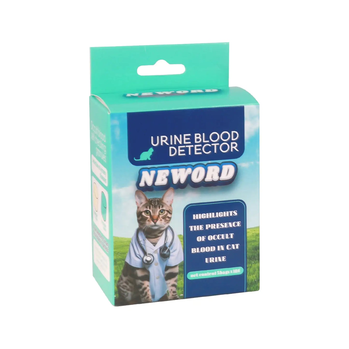 Cat Urine, Blood & pH Detector – 3-Second Self-Checking Granules