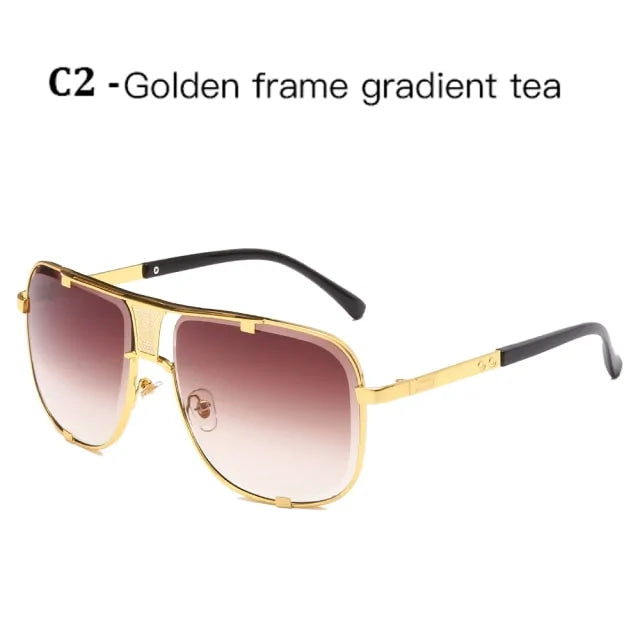 Step Up Your Style Game with Classic Oversized Men’s Sunglasses