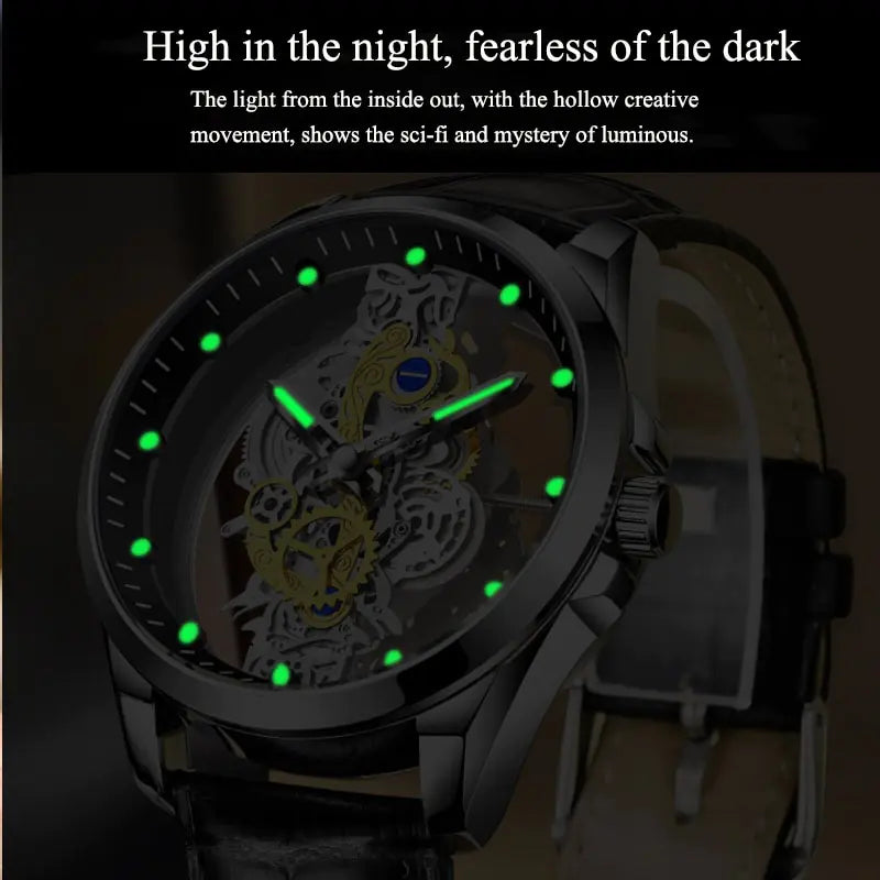 Embrace Timeless Style with the Skeleton Vintage Men's Watch