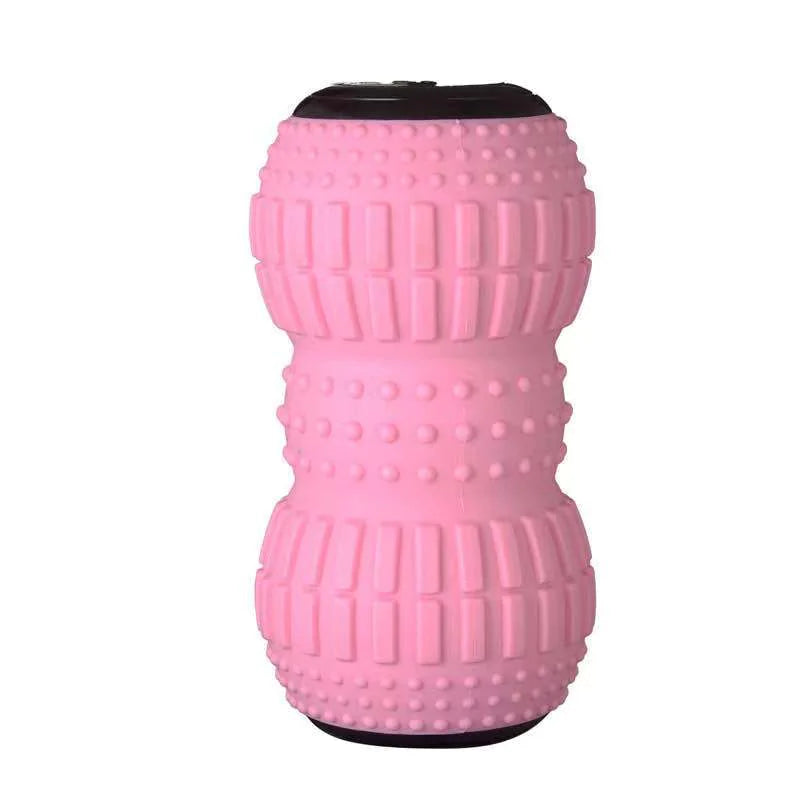 Rechargeable electric yoga massage ball with 3 vibration levels