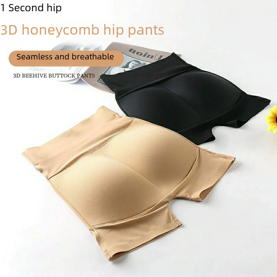 Peach Butt Enhancement Safety Pants – Seamless Hip Lift & Curve Shaping (S–XL, Black & Skin Colors)