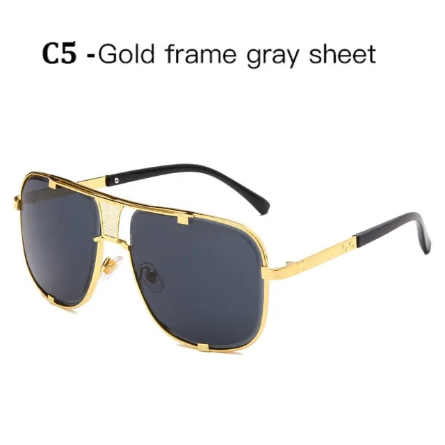 Step Up Your Style Game with Classic Oversized Men’s Sunglasses