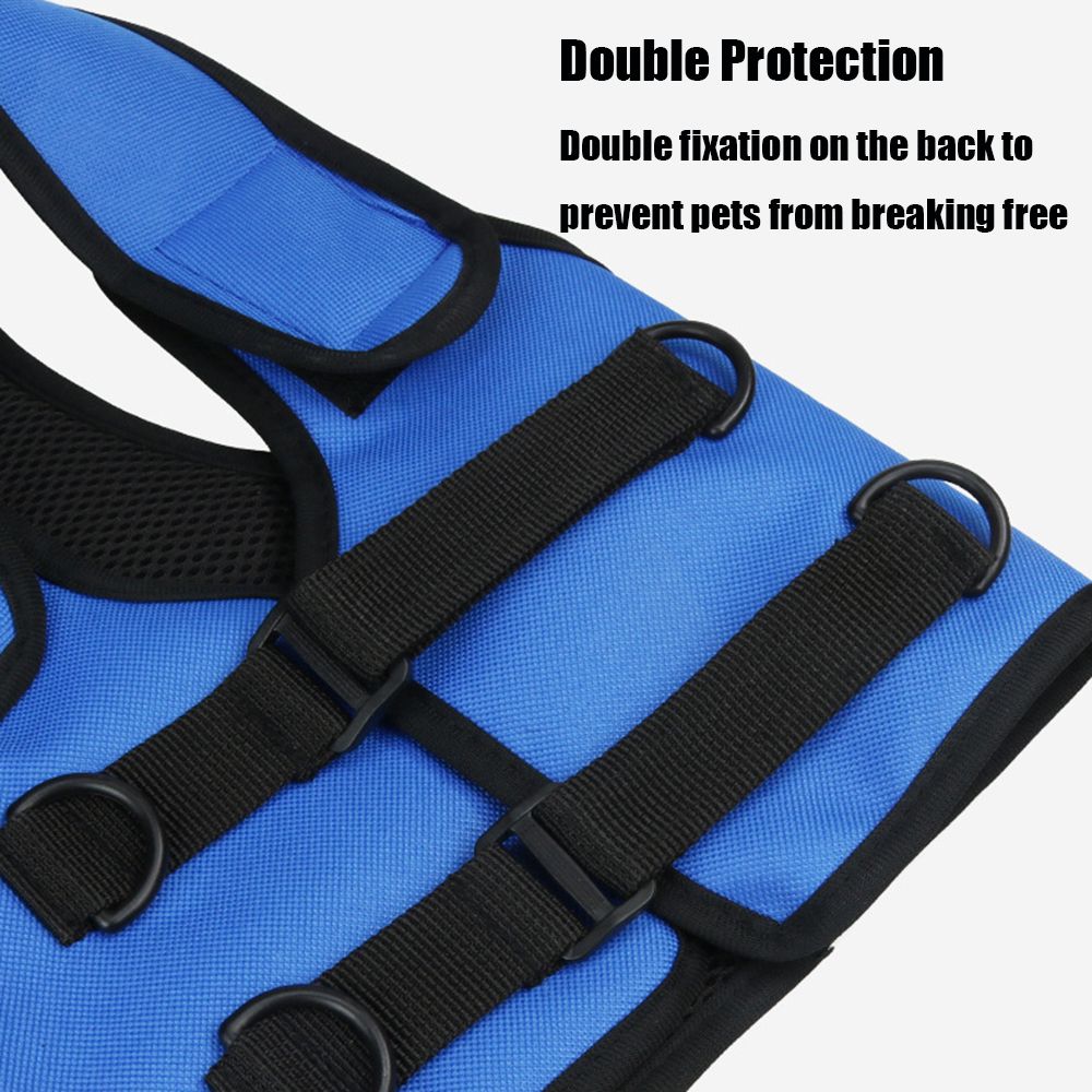 Dog Rehabilitation Support Vest – Adjustable Auxiliary Lifting Harness for Injured or Senior Dogs (S–L, Oxford Cloth)