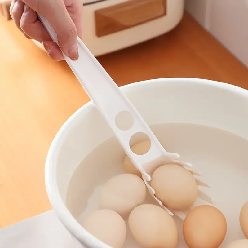 Multifunctional 3-in-1 Kitchen Gadget: Spaghetti/Noodle Spoon, Colander & Egg Separator