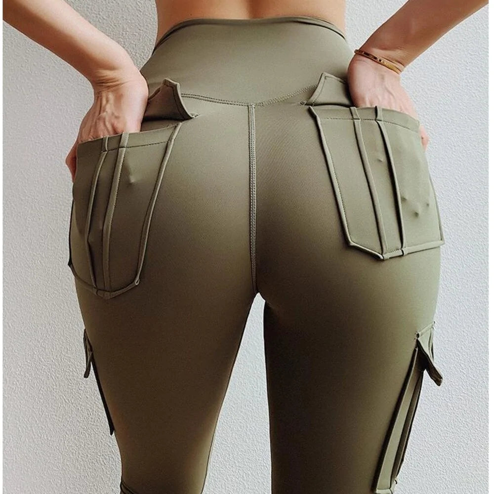 Four-Pocket High Waist Leggings – Style, Comfort, and Functionality