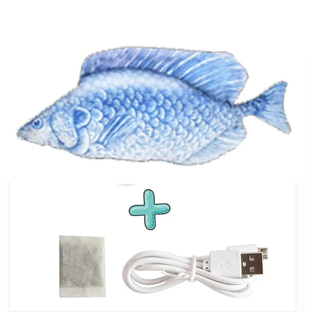 Cat Interactive Electric Floppy Toy Fish: Fun & Excitement for Your Feline Friend!
