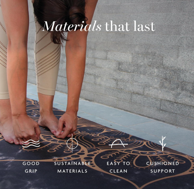 Sahasrara Yoga Mat – Artist-Designed Premium Printed Mat (72" x 24" x 6mm)