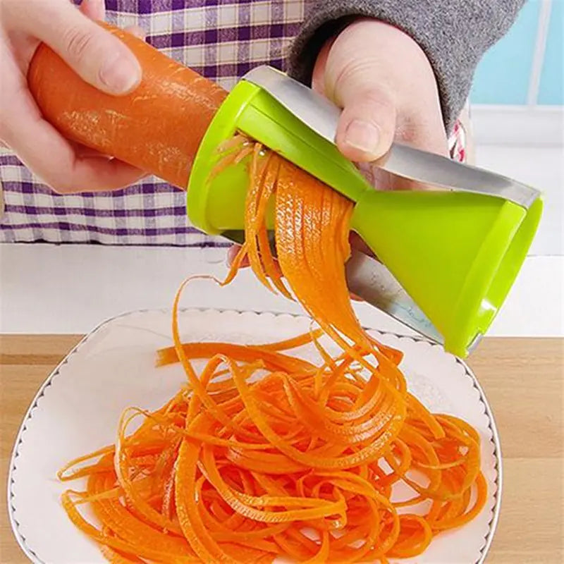 Veggetti Spiral Vegetable Slicer – Dual Blade Zucchini and Veggie Pasta Maker