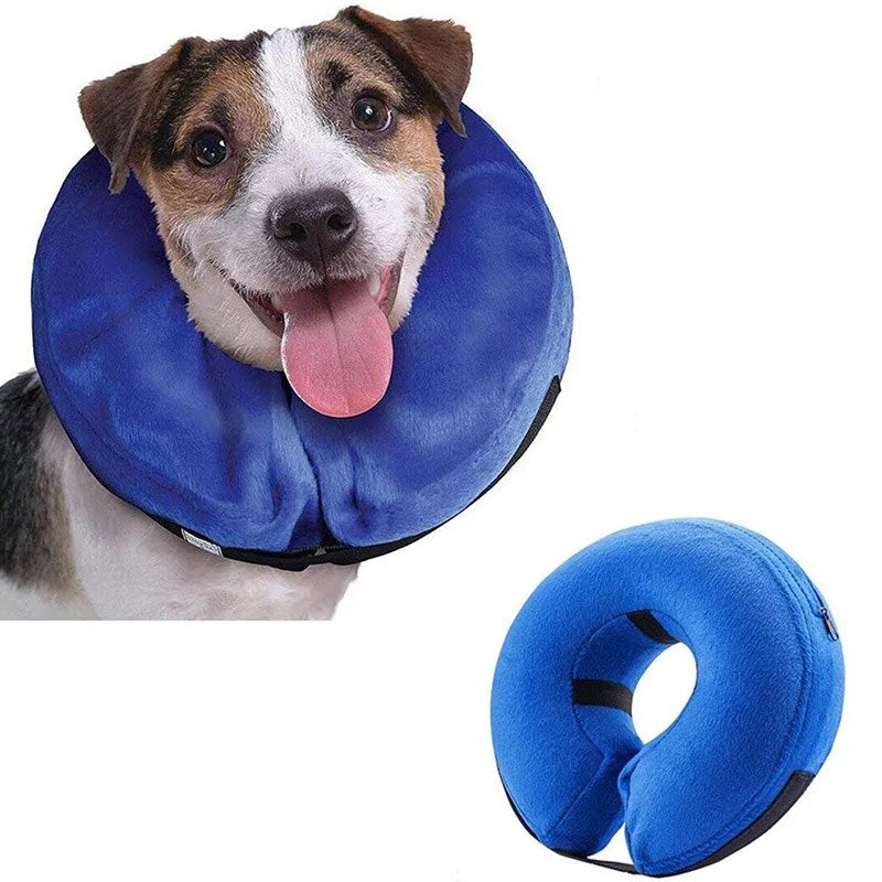 Inflatable Pet Recovery Collar – Comfortable, Cone-Free Healing for Dogs and Cats