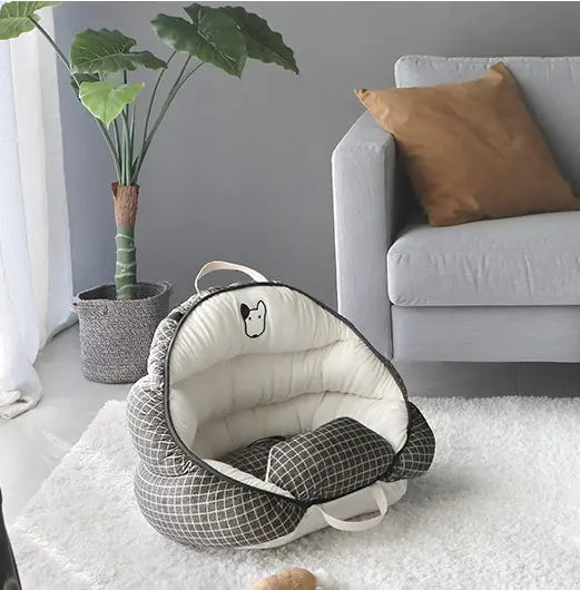 Pet Car Seat Cover – Cozy Dog Bed & Car Protector in One for Safe, Stylish Travel