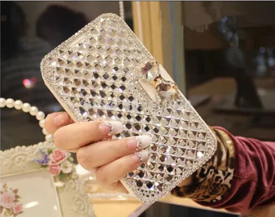 Bling Rhinestone Diamond Phone Case – Luxe Protection for Your iPhone