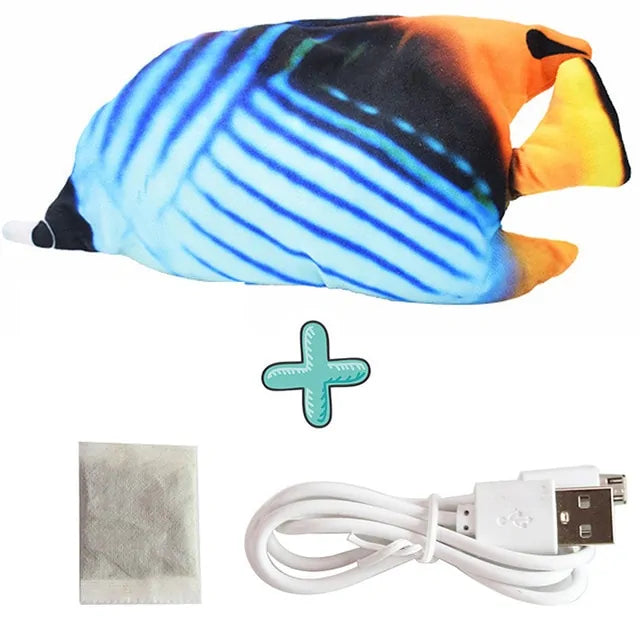 Cat Interactive Electric Floppy Toy Fish: Fun & Excitement for Your Feline Friend!