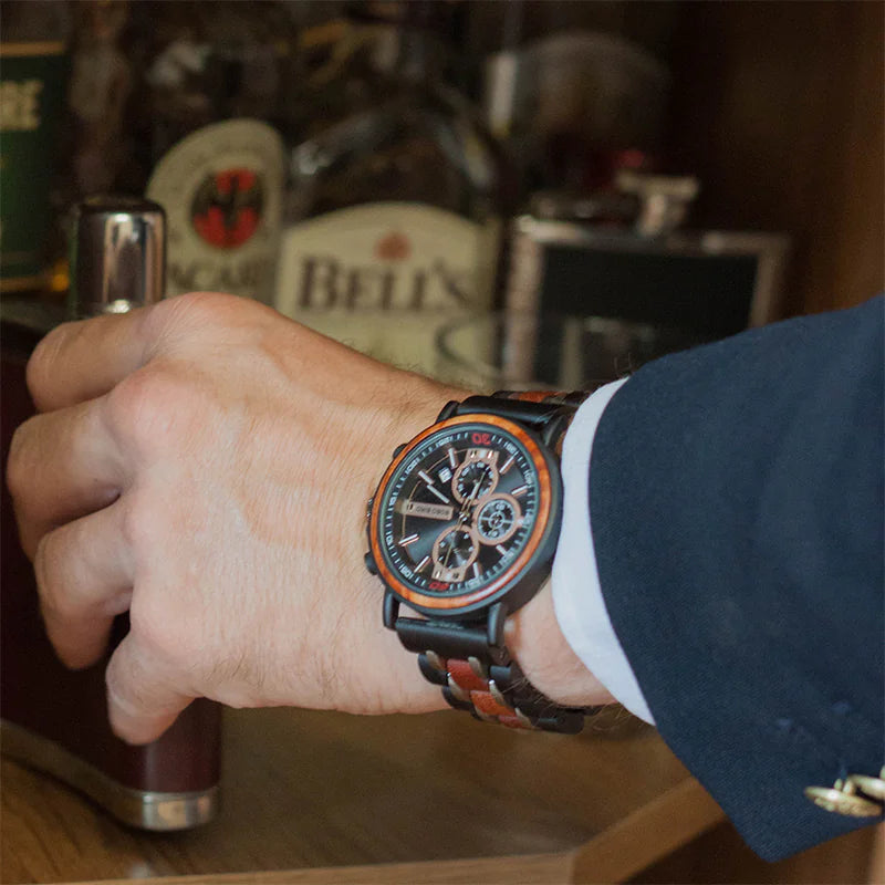 Cool Day Bobo Bird Wooden Watch – Where Nature Meets Innovation