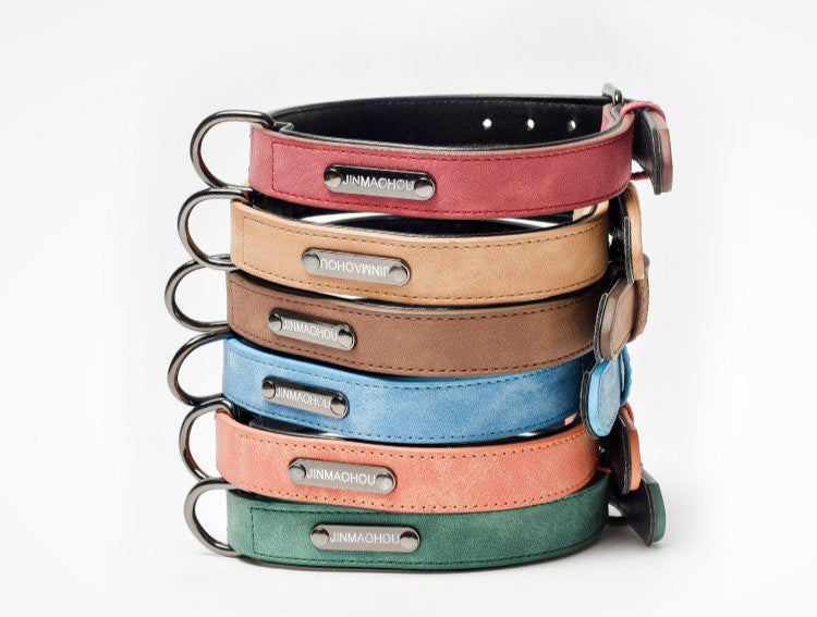 Premium SBR Waterproof Adjustable Dog Collar – Durable, Stylish, and Comfortable (Multiple Sizes & Colors)