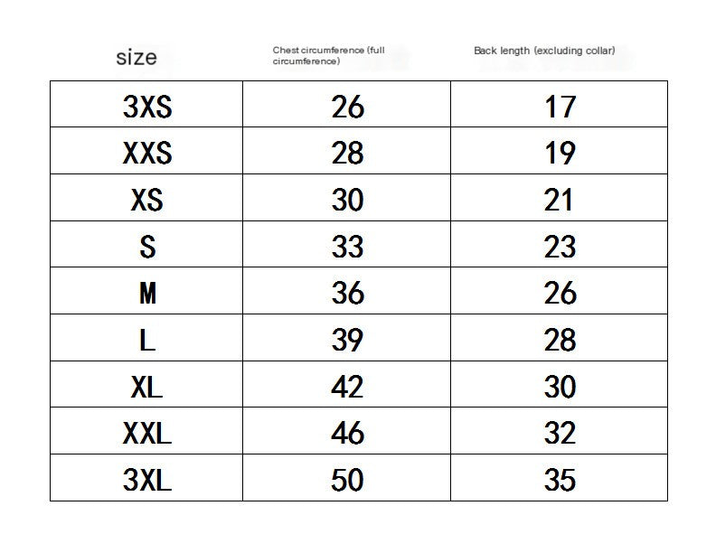Cozy Acrylic Pet Clothing – Thickened Long-Sleeve Autumn & Winter Outfit for Small to Medium Pets (XXS to 3XL Sizes)