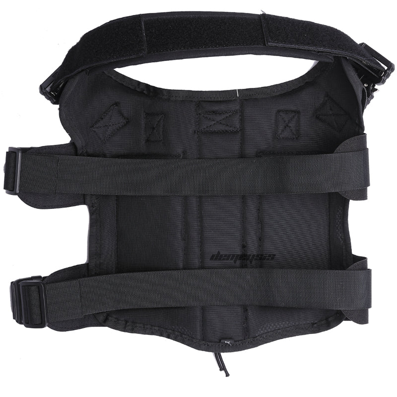 Tactical Dog Vest Harness with MOLLE Pouch and Leash Options – Durable 1000D Nylon Outdoor Gear for Medium to Large Dogs