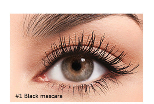 Waterproof Mascara – Volume & Length with Silicone Brush and Quick-Drying Formula (13.6cm Tube)