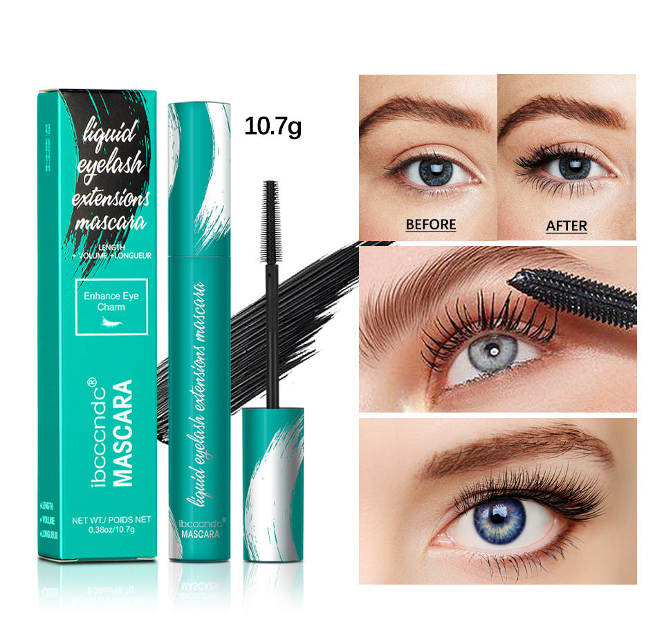 Waterproof Mascara – Volume & Length with Silicone Brush and Quick-Drying Formula (13.6cm Tube)