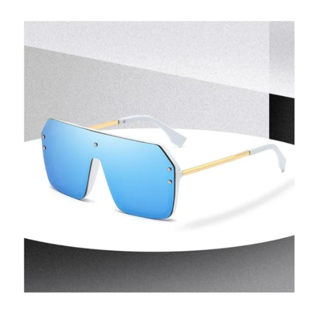 Oversized Shield Sunglasses – Unisex HD Lens Design with UV Protection (5.7" Width)