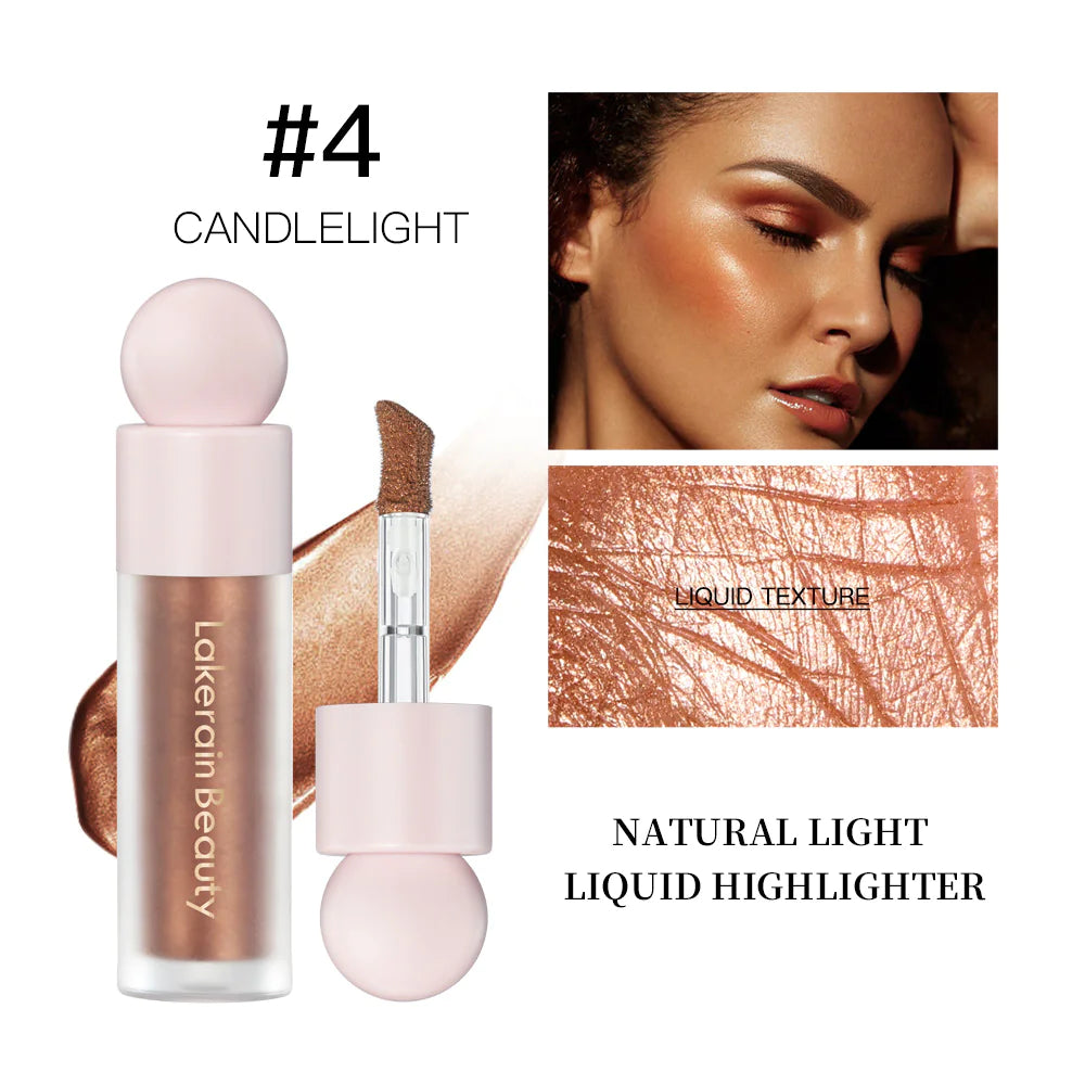 Liquid Highlight Eyeshadow & Facial Brightener – Multi-Purpose Glow Enhancer (Lightweight, Blendable, Long-Lasting)