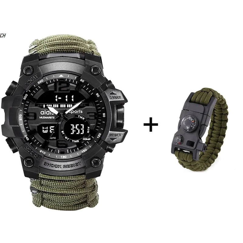 LED Military Sports Watch: Conquer the Outdoors with Precision