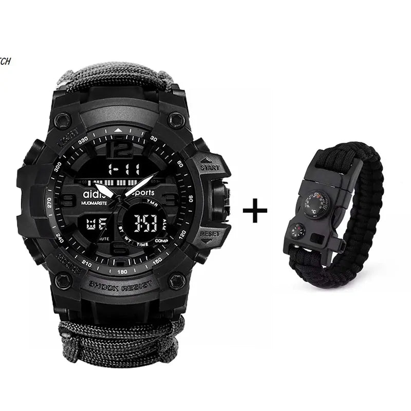 LED Military Sports Watch: Conquer the Outdoors with Precision