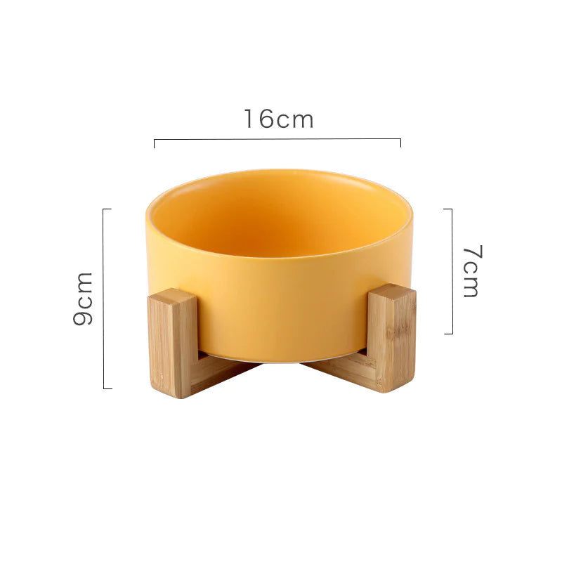 Non-Slip Ceramic Pet Drinking Bowl for Dogs and Cats