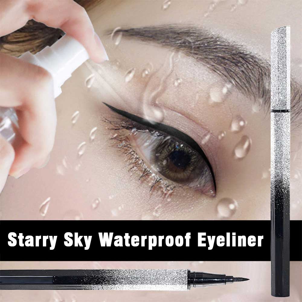 Starry Sky Waterproof Eyeliner – Precision Felt Tip with Long-Lasting, Smudge-Proof Formula (13.6cm / 5.35in)