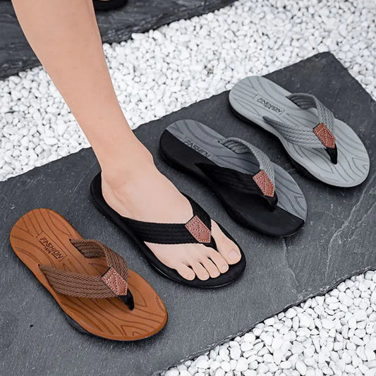 Men’s Mesh Flip-Flops – Breathable, Lightweight, and Built for Summer Comfort