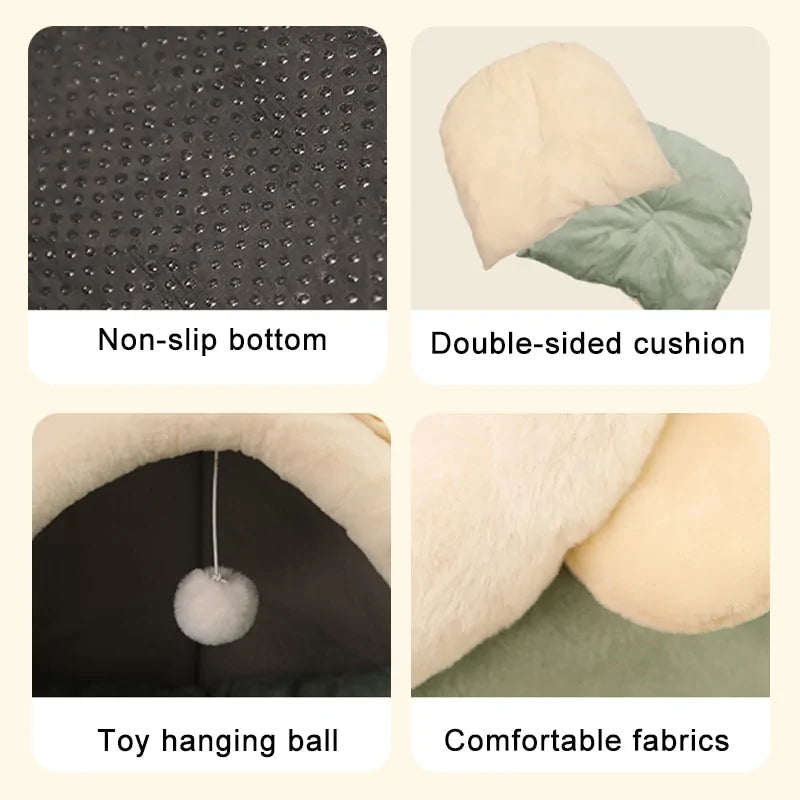 Sweet Cat Bed Warm Pet Basket – Cozy, Orthopedic Comfort for Cats & Small Dogs