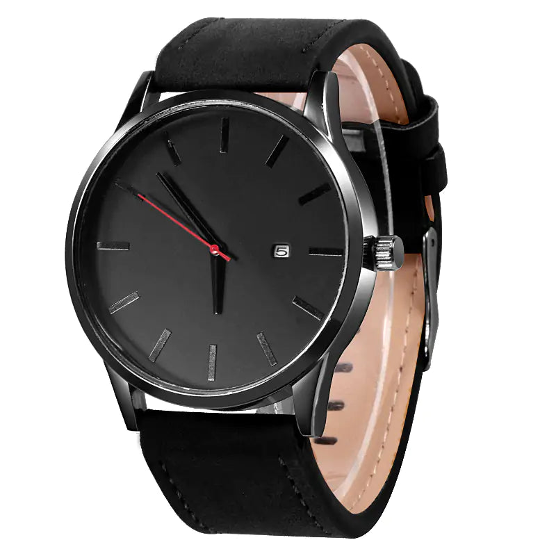 The Leather Quartz Watch: Timeless Elegance Meets Everyday Functionality