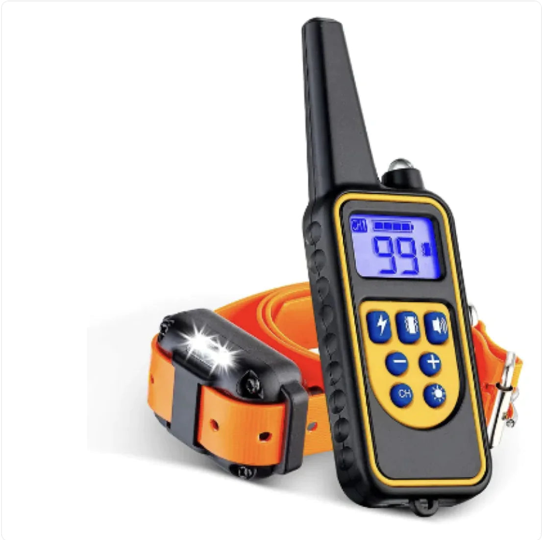 Remote Control Dog Training Collar – Multi-Dog Setup with Shock, Vibrate & Sound Modes (Various Colors)