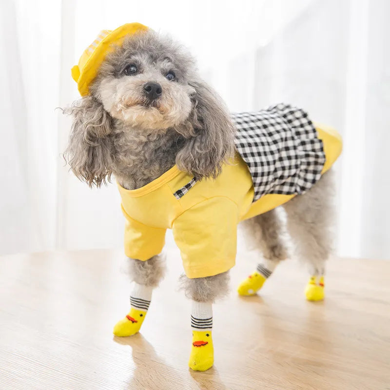 Non-Slip Wool Dog Socks – Soft, Warm Paw Protection for Dogs