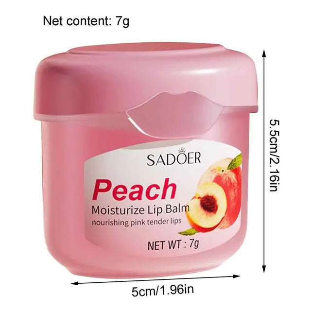 Honey Avocado Peach Anti-Dry Lip Balm