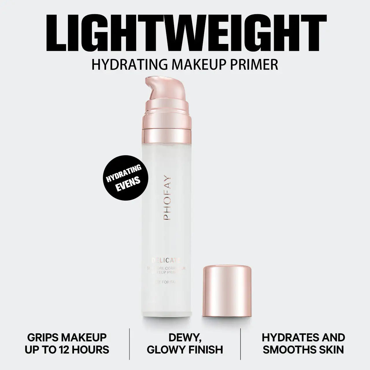 Lightweight Hydrating Makeup Primer – Dewy Finish & Long-Lasting Grip (25ml) - LIMITED STOCK!