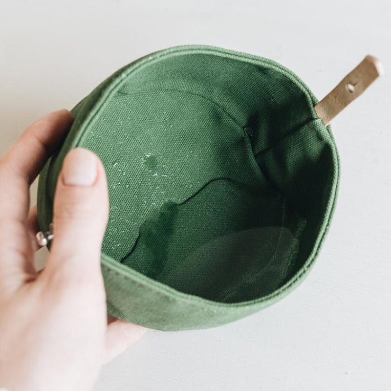 Waterproof Foldable Canvas Dog Bowl