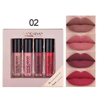 4x Lip Gloss Set