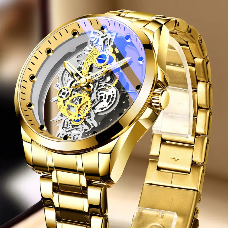 Embrace Timeless Style with the Skeleton Vintage Men's Watch