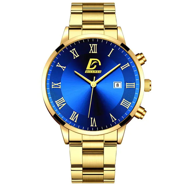 Sleek Minimalist Men's Watch for Timeless Style