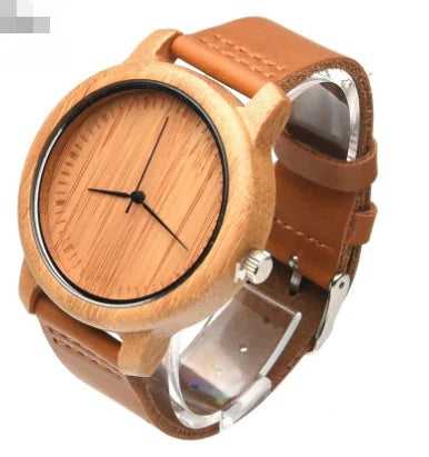 ZenWood Bamboo Watch – Timeless Elegance, Inspired by Nature