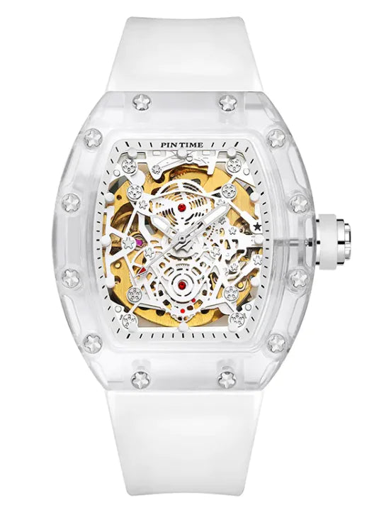 Men's and Women's Automatic Waterproof Hollow Mechanical Watch
