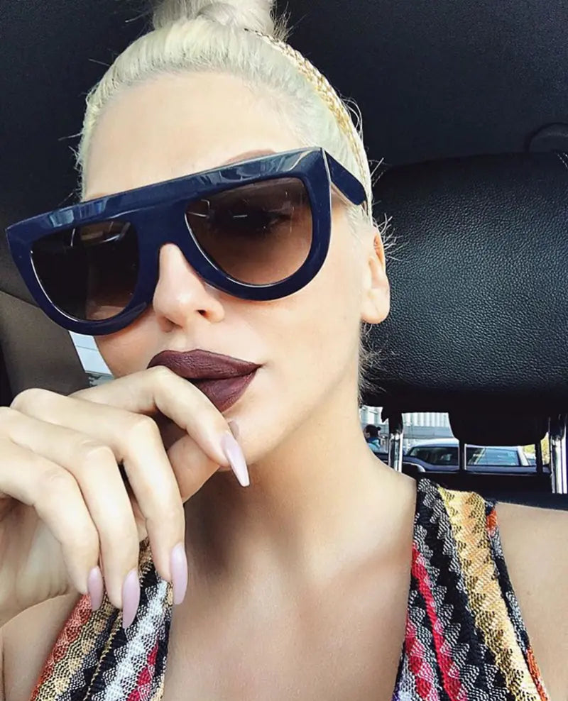 Bold oversized Sunglasses with Rivets – Bold UV400 Shades for Everyday Edge (8 Styles)