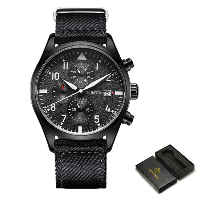 OCHSTIN Men's Quartz Chronograph Watch: Precision Meets Adventure