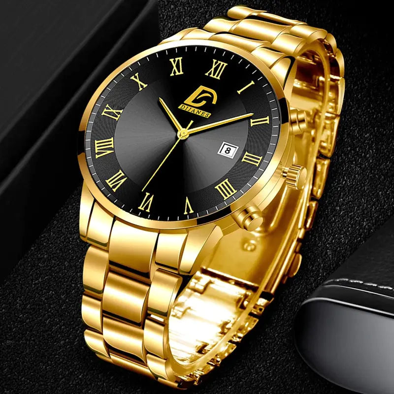 Sleek Minimalist Men's Watch for Timeless Style