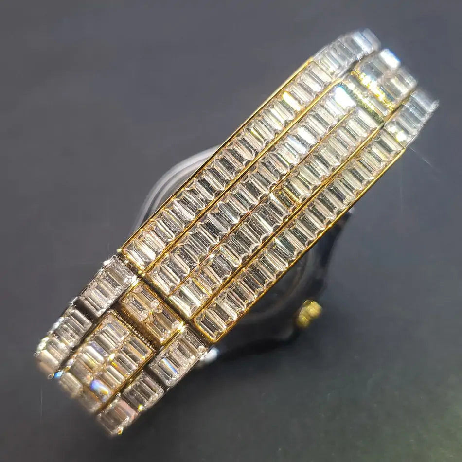 Introducing the Full Diamond Watch: Timeless Elegance Redefined!