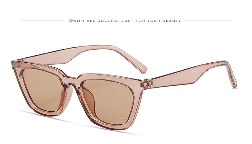 Vintage Cat Eye Square Sunglasses – Retro Chic Eyewear for a Timeless Look