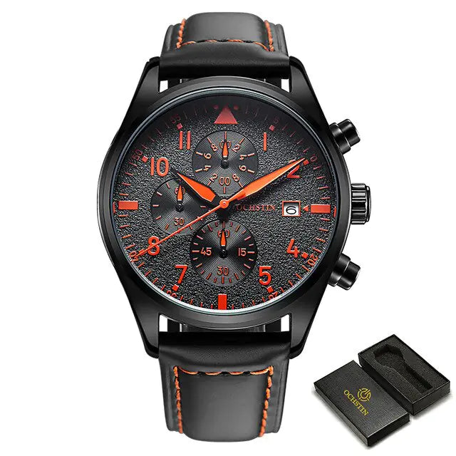OCHSTIN Men's Quartz Chronograph Watch: Precision Meets Adventure