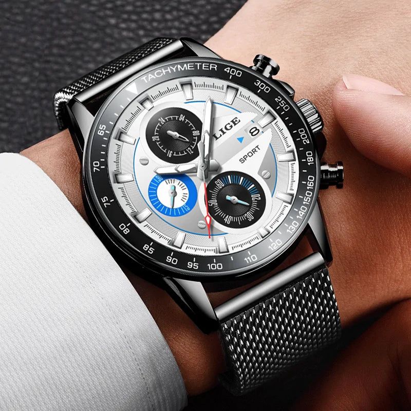Men's Top Brand Luxury Waterproof Wrist Watch